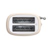 Estia Φρυγανιέρα Ρετρό Epoque 2 Θέσεων 815W Κρεμ