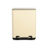 Estia Χαρτοδοχειο Μπάνιου Cubic Soft Close 6Lt Ivory