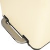 Estia Χαρτοδοχειο Μπάνιου Cubic Soft Close 6Lt Ivory