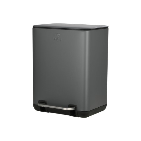 Estia Χαρτοδοχειο Μπάνιου Cubic Soft Close 6Lt Γκρι