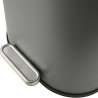 Estia Χαρτοδοχειο Μπάνιου Ovoid Soft Close 6Lt Γκρι
