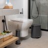Estia Χαρτοδοχειο Μπάνιου Ovoid Soft Close 6Lt Γκρι