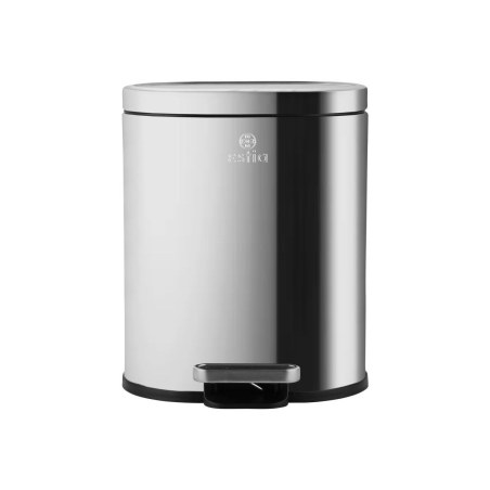 Estia Χαρτοδοχειο Μπάνιου Ovoid Soft Close 6Lt Ινοξ
