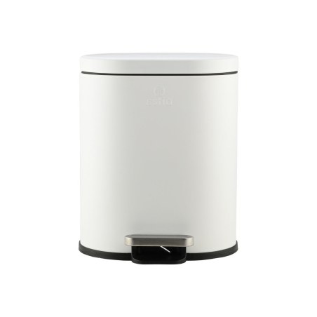 Estia Χαρτοδοχειο Μπάνιου Ovoid Soft Close 6Lt Λευκό