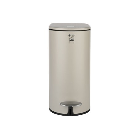 Estia Χαρτοδοχειο Μπάνιου Slim Soft Close 5Lt Ματ Taupe