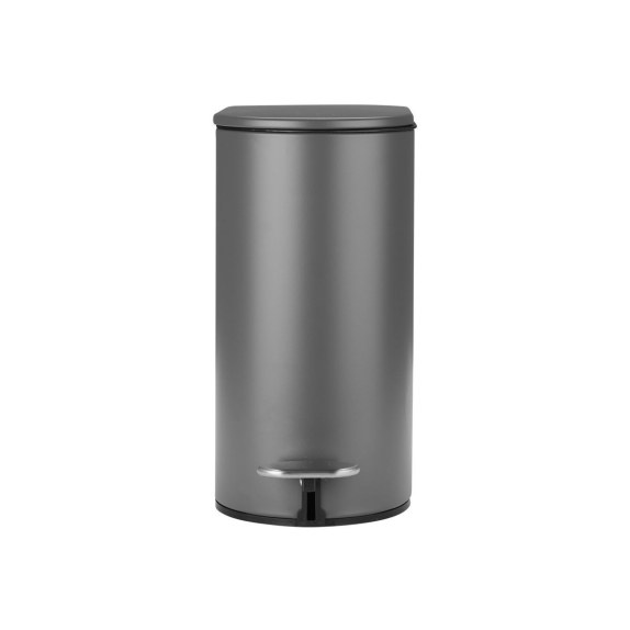 Estia Χαρτοδοχειο Μπάνιου Slim Soft Close 5Lt Ματ Γκρι