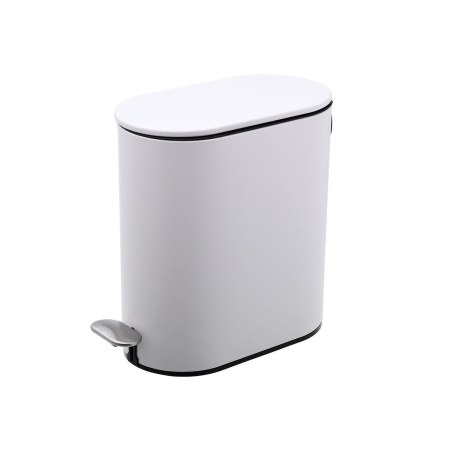 Estia Χαρτοδοχειο Μπάνιου Slim Soft Close 5Lt Ματ Λευκό