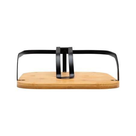 Estia Χαρτοπετσετοθηκη Bamboo Essentials Τετράγωνη Μεταλλική