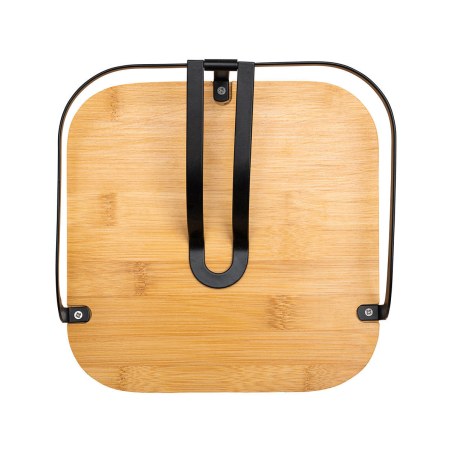 Estia Χαρτοπετσετοθηκη Bamboo Essentials Τετράγωνη Μεταλλική