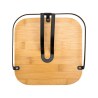 Estia Χαρτοπετσετοθηκη Bamboo Essentials Τετράγωνη Μεταλλική