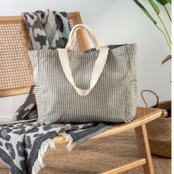 Τσάντα Θαλάσσης Palamaiki Bag Black 35x35x15