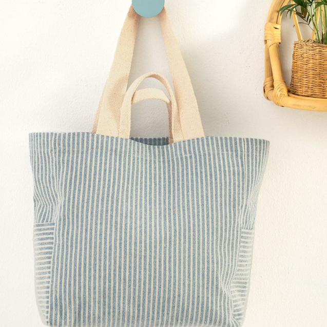 Τσάντα Θαλάσσης Palamaiki Bag Blue 35x35x15