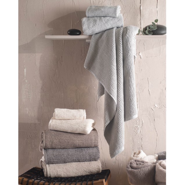 Πετσέτα Προσώπου Rythmos Opera Μοκα 50x90