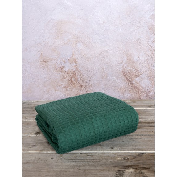 Κουβέρτα Πικέ King Size Nima Habit Jungle Green 240x260