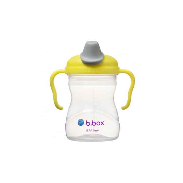 Εκπαιδευτικό Ποτηράκι Με Στόμιο BBOX Lemon