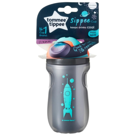 Ισοθερμικό Παγούρι Με Σκληρό Στόμιο Tommee Tippee Αγόρι 12m+ 260ml