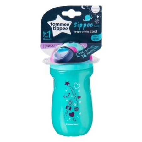 Ισοθερμικό Παγούρι Με Σκληρό Στόμιο Tommee Tippee Κορίτσι 12m+ 260ml