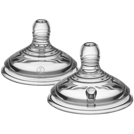 Θηλές Σιλικόνης CTN Tommee Tippee Μέτρια Ροή 2τμχ