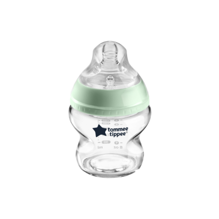 Μπιμπερό Γυάλινο Tommee Μικρή Ροή Tippee 150ml