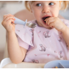 Σετ Κουτάλι Και Πιρούνι BabyOno Από Ανοξείδωτο Ατσάλι Ροζ BN1665/02