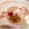 Σετ Κουτάλι Και Πιρούνι BabyOno Από Ανοξείδωτο Ατσάλι Ροζ BN1665/02
