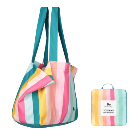 Τσάντα Υφασμάτινη Dock & Bay Coastal Candy Από 100% Ανακυκλώσιμα Υλικά
