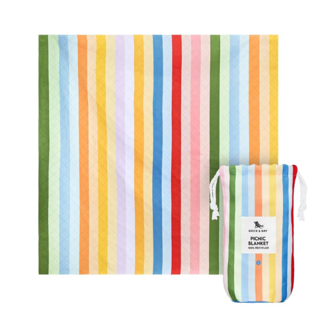 Κουβέρτα Πικνικ Dock & Bay Candy Stripes 170Χ170