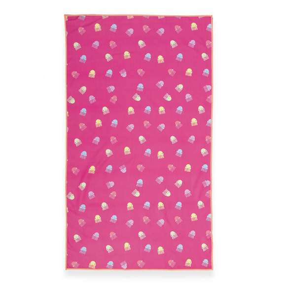 Παιδική Πετσέτα Θαλάσσης Nef-Nef Jelly Team Fuchsia 70x120