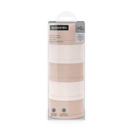 Δοσομετρητής Suavinex Γάλακτος σε σκονη 4θέσεων Pink BR90176