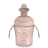 Ποτήρι Suavinex Εκπαιδευτικό με λαβές 200ml +6μ Wonderland Pink BR90186