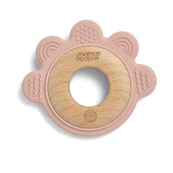 Μασητικό Σιλικόνης Mamas & Papas Pink Flower 26180309
