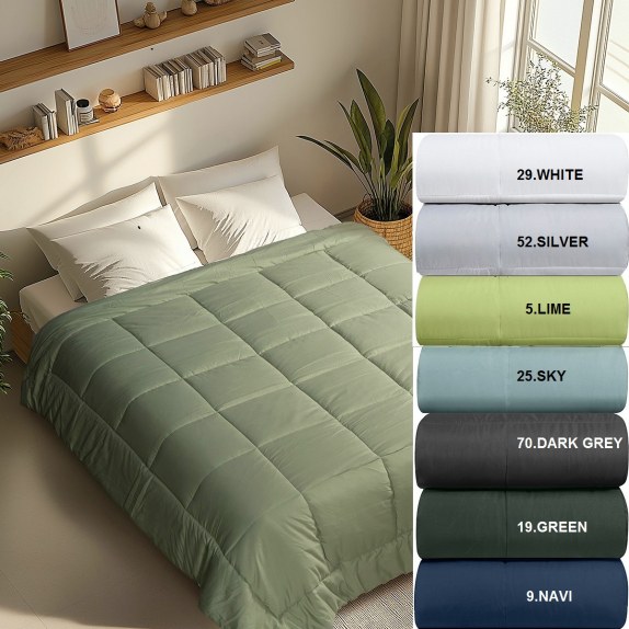 Παπλωμα Μονο 160Χ220 Adam Home Astra - 5 Lime