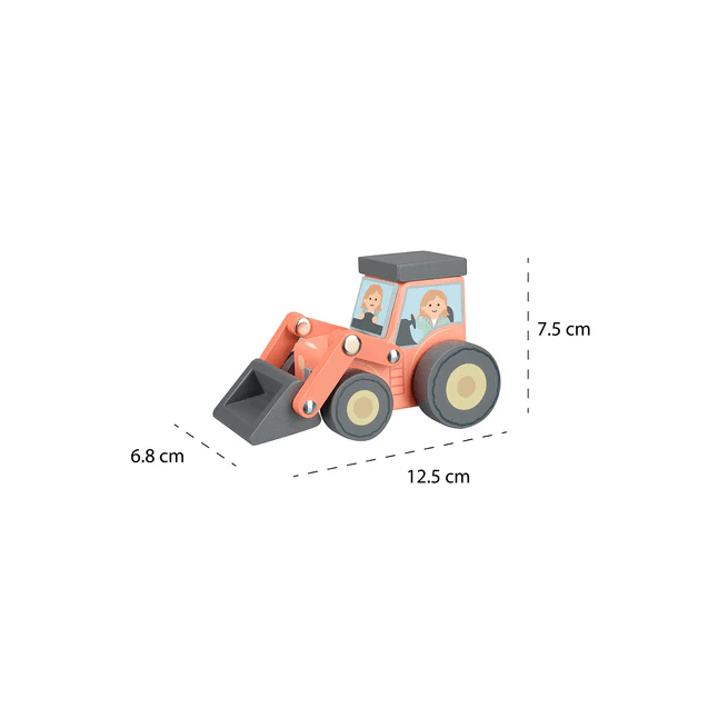 Ξύλινο Τρακτέρ με Φορτωτή Farmyard (FSC®)