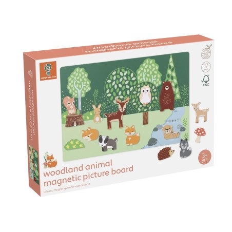 Μαγνητικός Πίνακας με Ζωάκια Woodland Orange Tree Toys (FSC®)