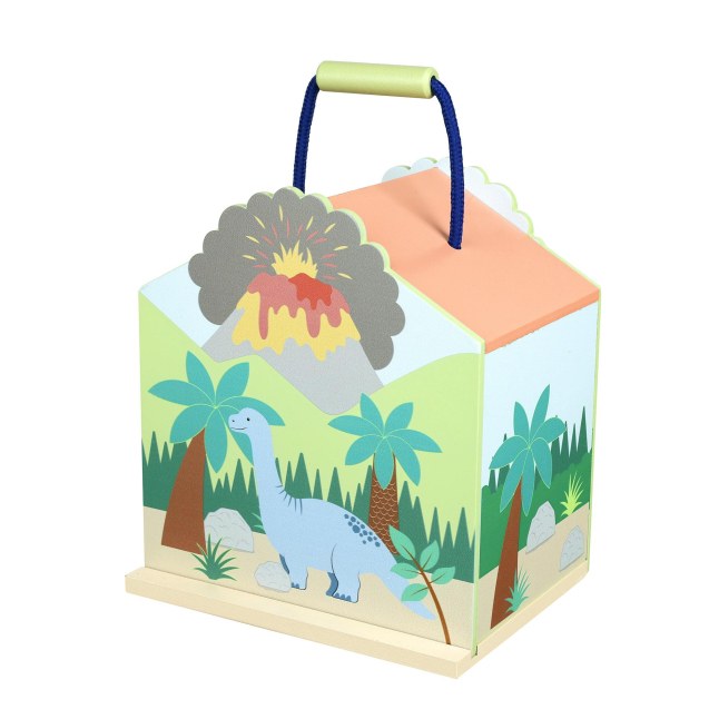 Ξύλινοι Δεινόσαυροι Play Set Orange Tree Toys...