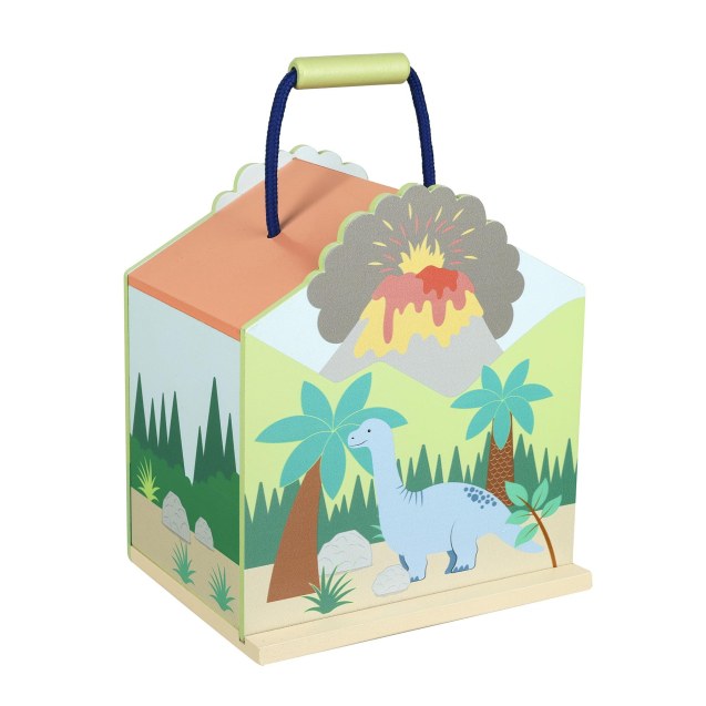 Ξύλινοι Δεινόσαυροι Play Set Orange Tree Toys...