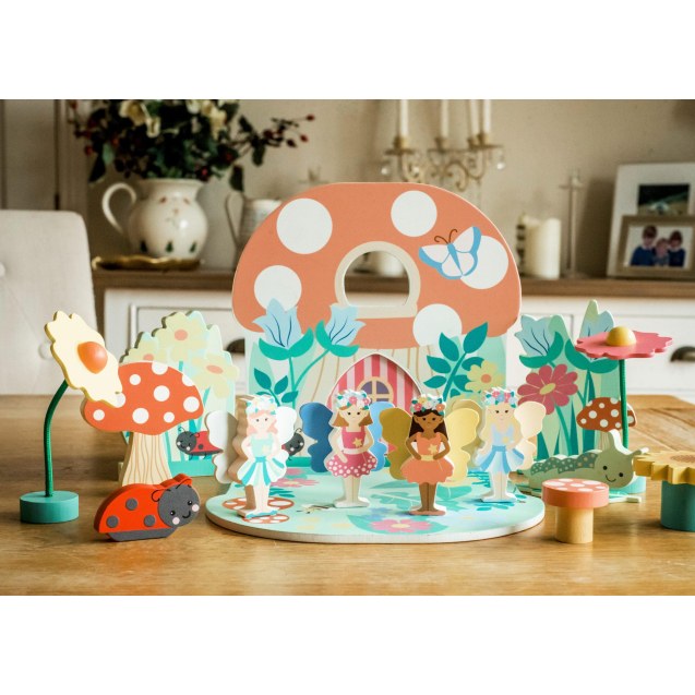 Ξύλινο Νεραϊδόσπιτο Play Set Orange Tree Toys...
