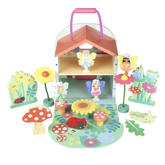 Ξύλινο Νεραϊδόσπιτο Play Set Orange Tree Toys...