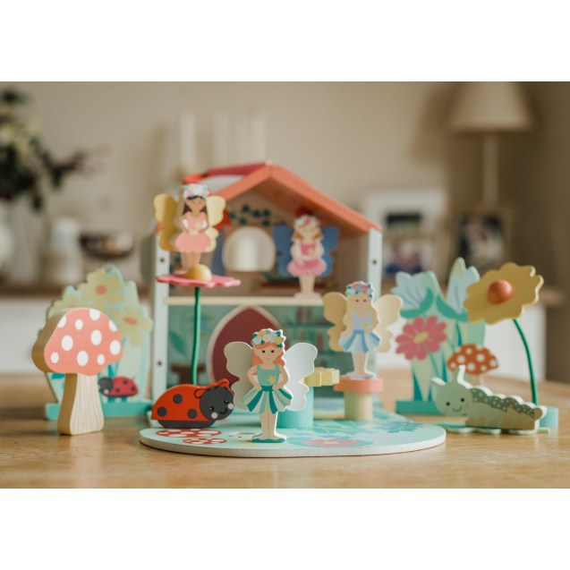 Ξύλινο Νεραϊδόσπιτο Play Set Orange Tree Toys...