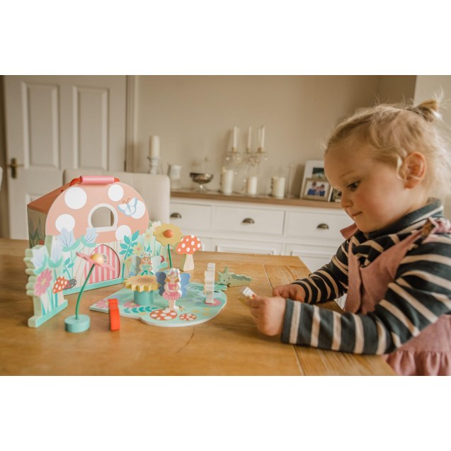 Ξύλινο Νεραϊδόσπιτο Play Set Orange Tree Toys...