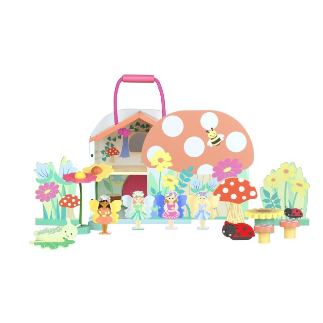 Ξύλινο Νεραϊδόσπιτο Play Set Orange Tree Toys...