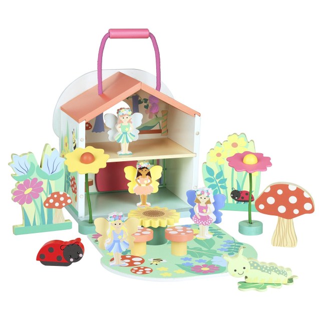 Ξύλινο Νεραϊδόσπιτο Play Set Orange Tree Toys...