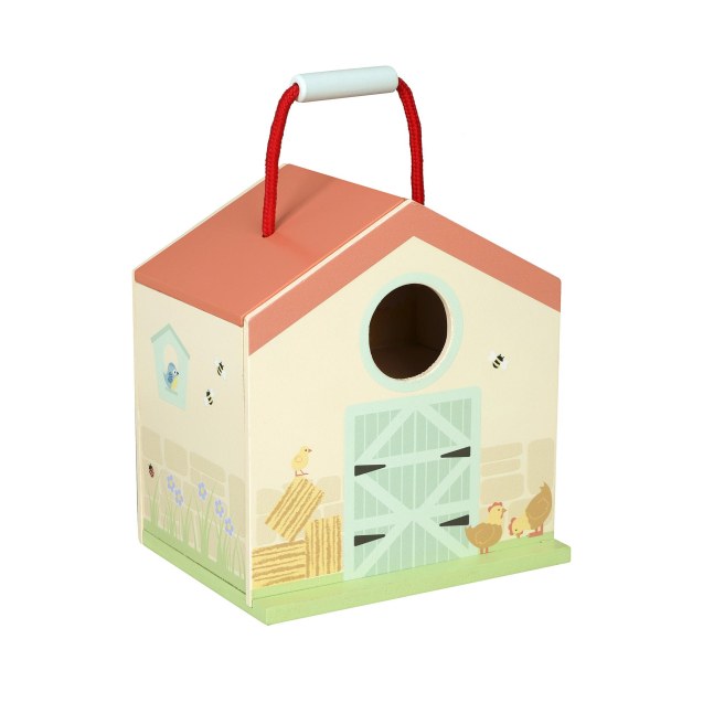 Ξύλινος Αχυρώνας Farmyard Play Set Orange Tree...