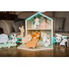 Ξύλινος Ζωολογικός Κήπος Play Set Orange Tree Toys (FSC®)