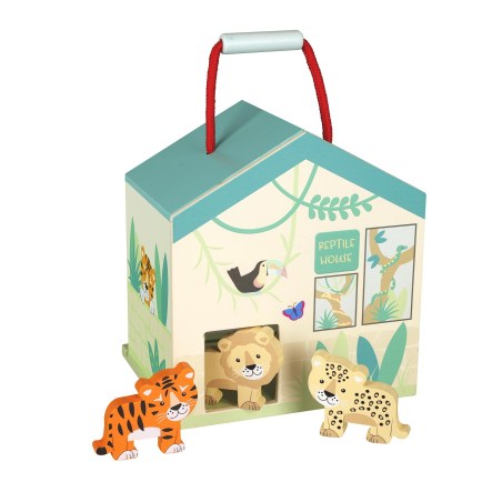 Ξύλινος Ζωολογικός Κήπος Play Set Orange Tree Toys (FSC®)