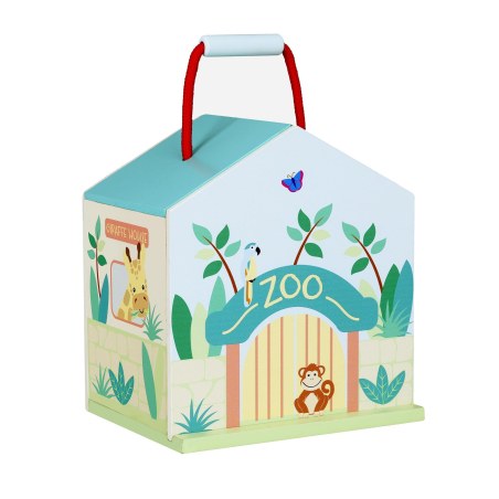 Ξύλινος Ζωολογικός Κήπος Play Set Orange Tree Toys (FSC®)