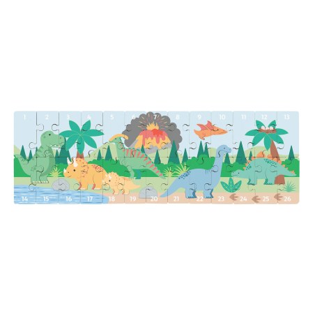 Παζλ Αριθμών Dinosaurs Orange Tree Toys (FSC®)