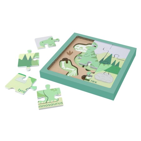 Σετ 2 Παζλ T-Rex Dinosaurs Orange Tree Toys (FSC®)