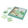 Σετ 2 Παζλ T-Rex Dinosaurs Orange Tree Toys (FSC®)