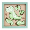 Σετ 2 Παζλ T-Rex Dinosaurs Orange Tree Toys (FSC®)